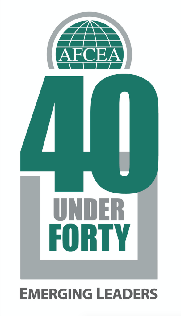 AFCEA 40 Under Forty Award